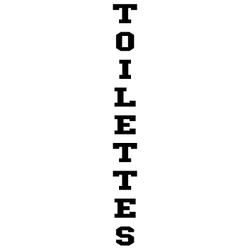 Toilettes police college bold